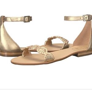 Jack Rogers Daphne Sandal Platinum